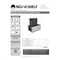 Rev-A-Shelf Steel, Black, 16.5 in W, 24.23 in H, 21.73 in D, 21.73 in L, Black 5LB-1850SSBL-218 - alternate 2